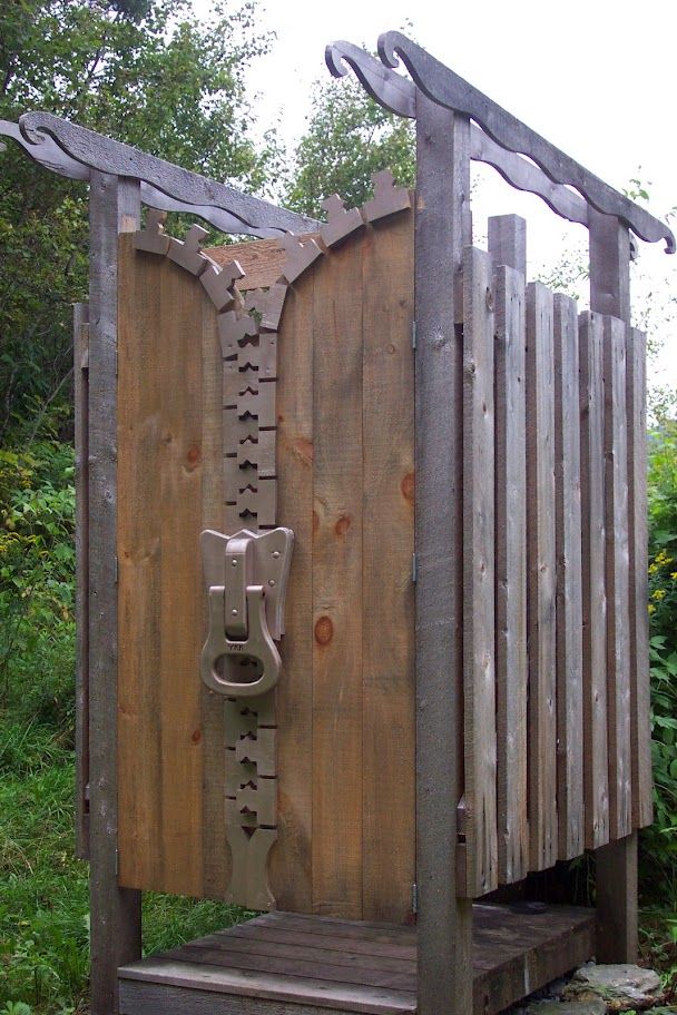 outdoor shower gate photo - 8