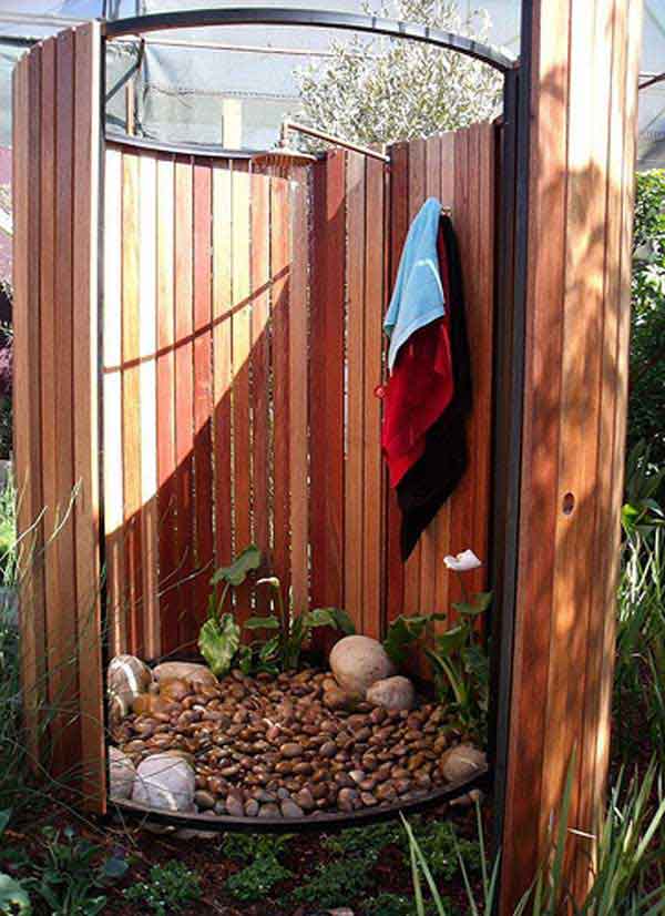 outdoor shower ideas photo - 3