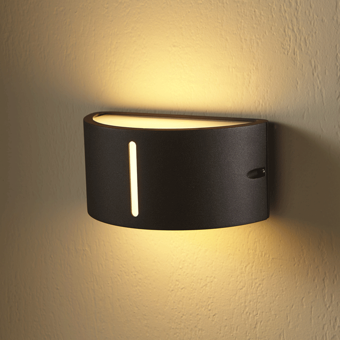 outdoor wall mounted accent lighting photo - 8