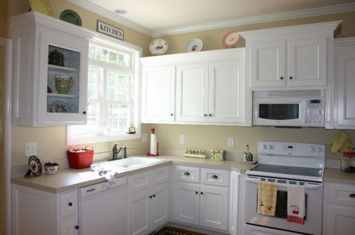 painting kitchen cabinets good idea photo - 7