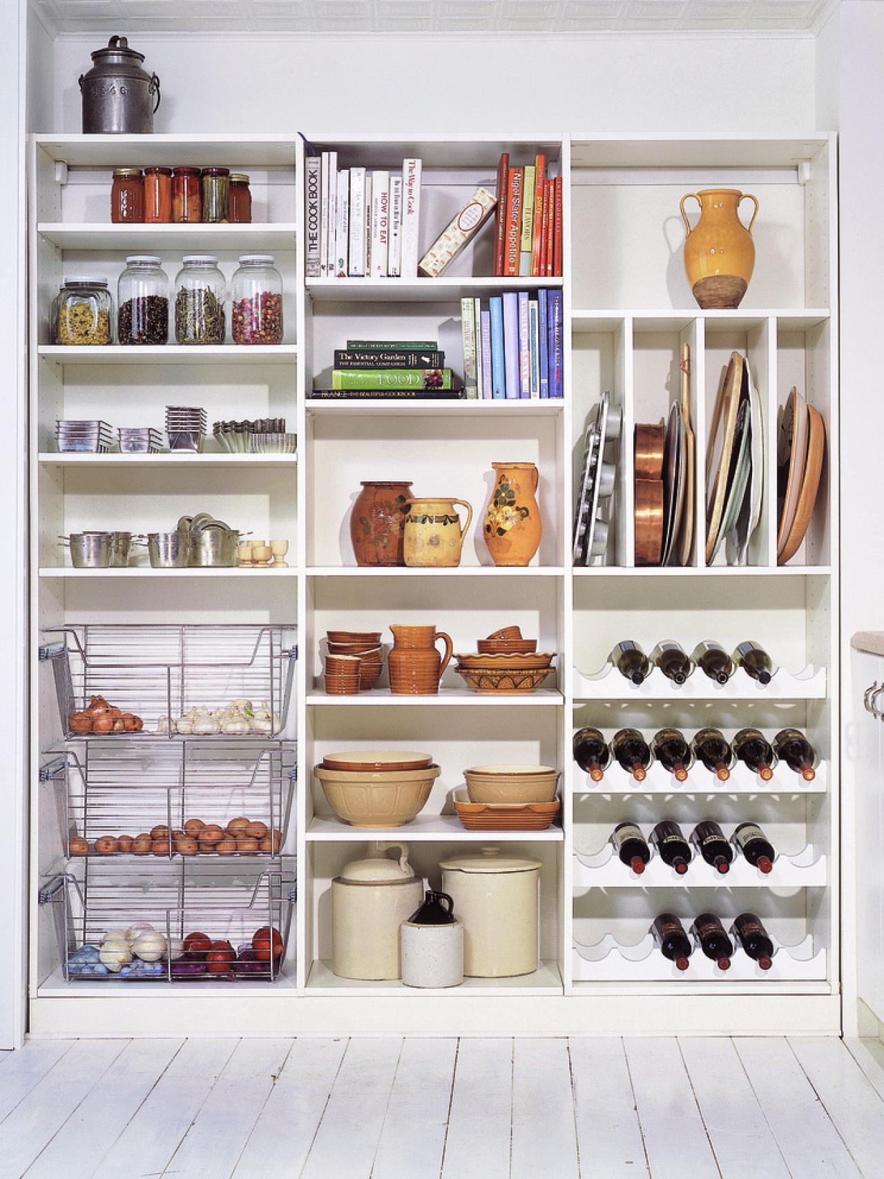 pantry closet shelving systems photo - 3