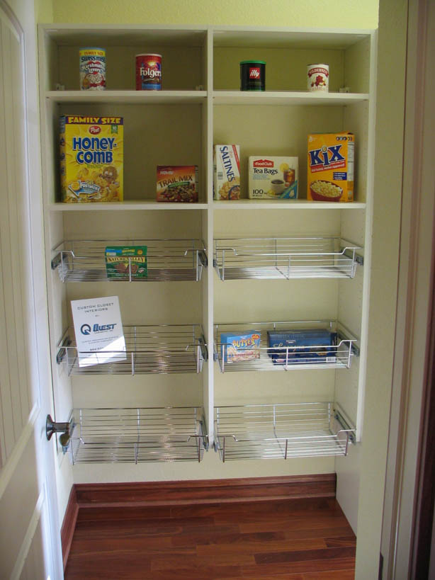 pantry closet shelving systems photo - 9