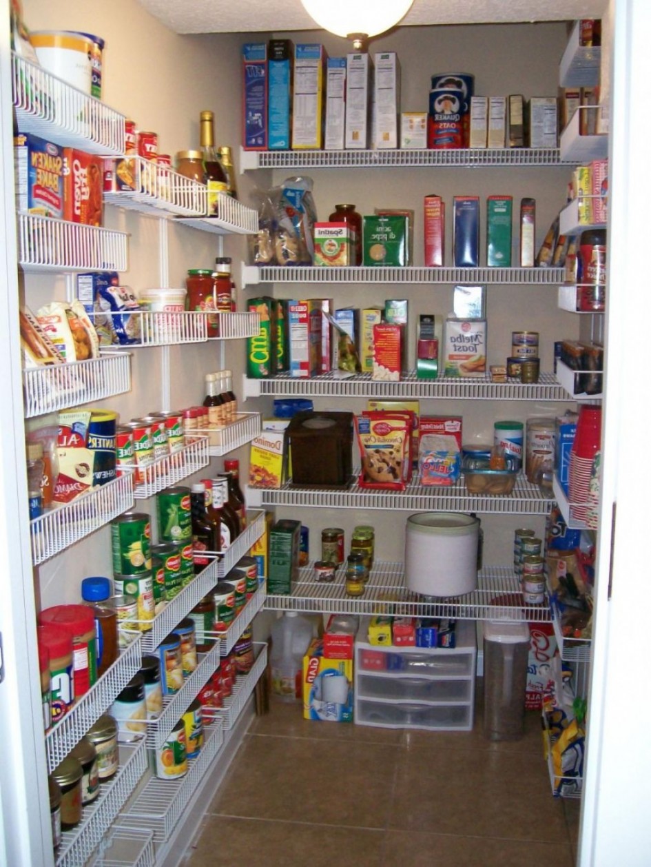 pantry shelving systems design photo - 10
