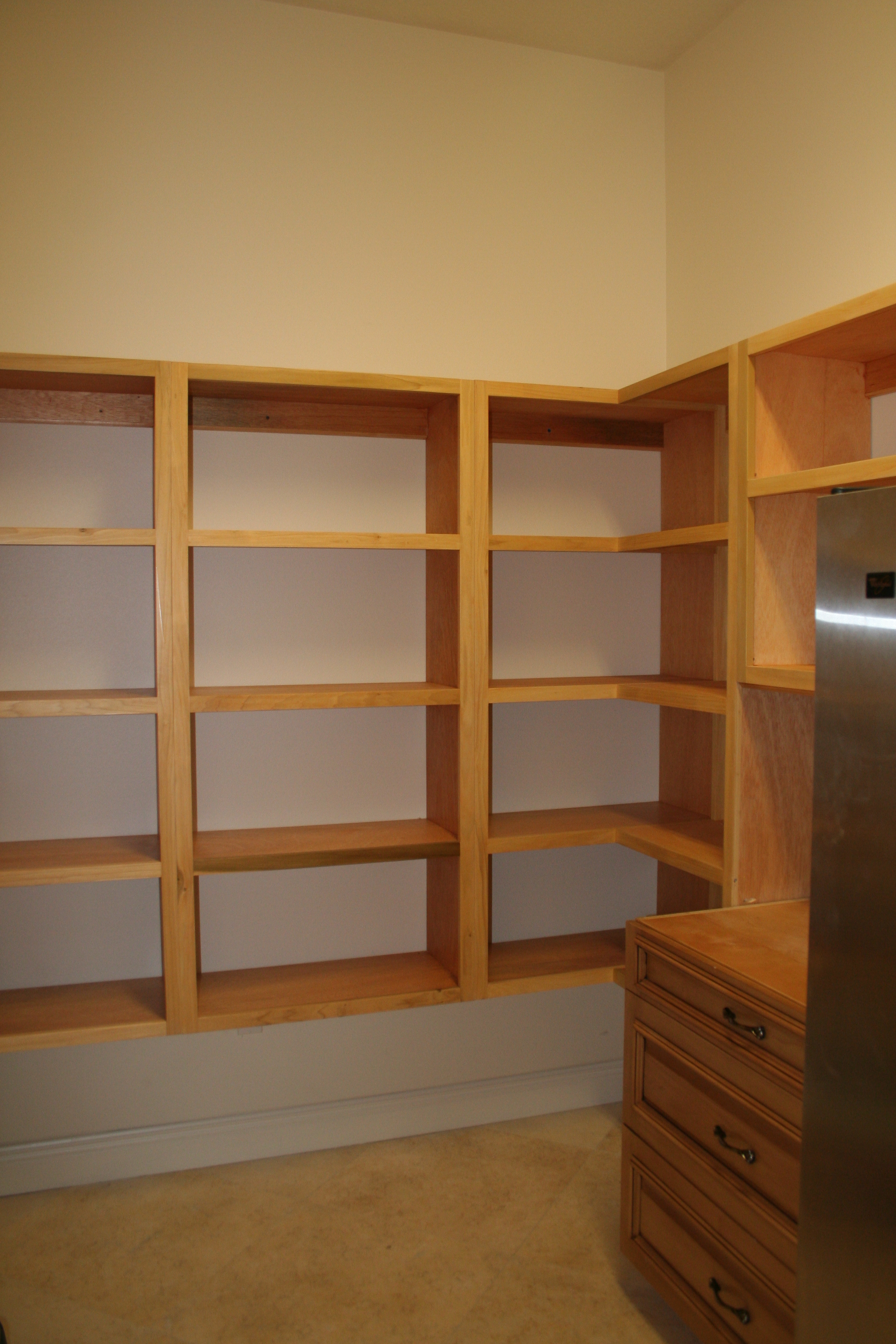 pantry shelving systems design photo - 5