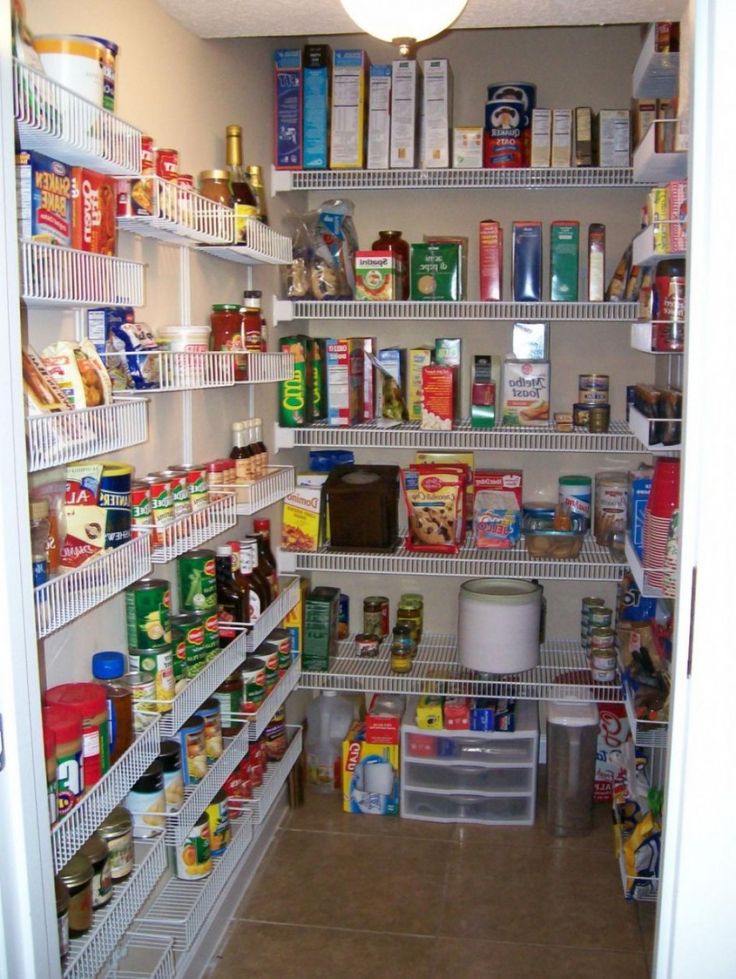pantry wall shelving systems photo - 2