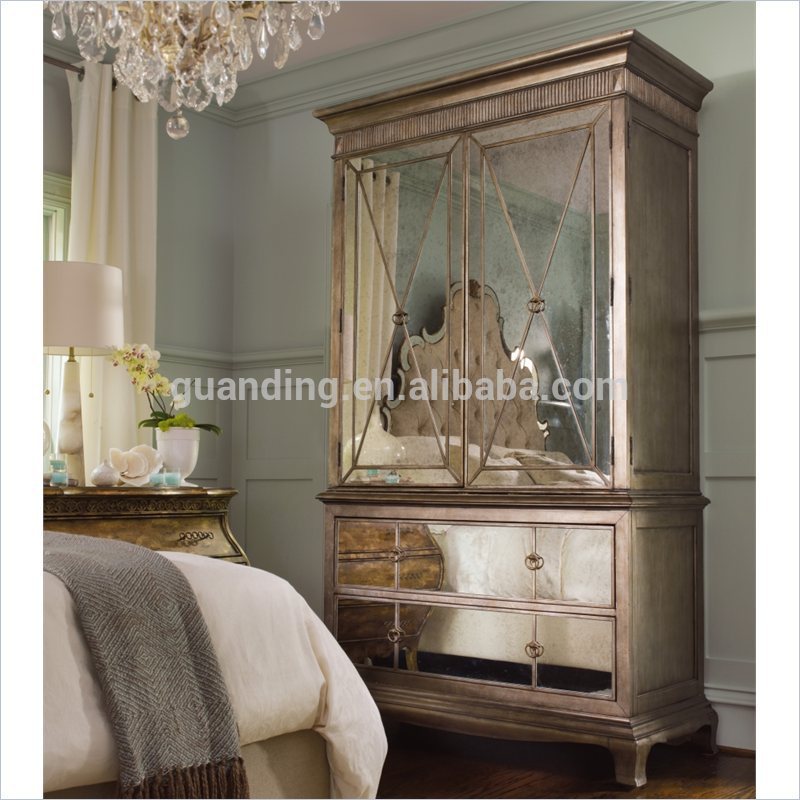 parisian mirrored bedroom furniture photo - 9