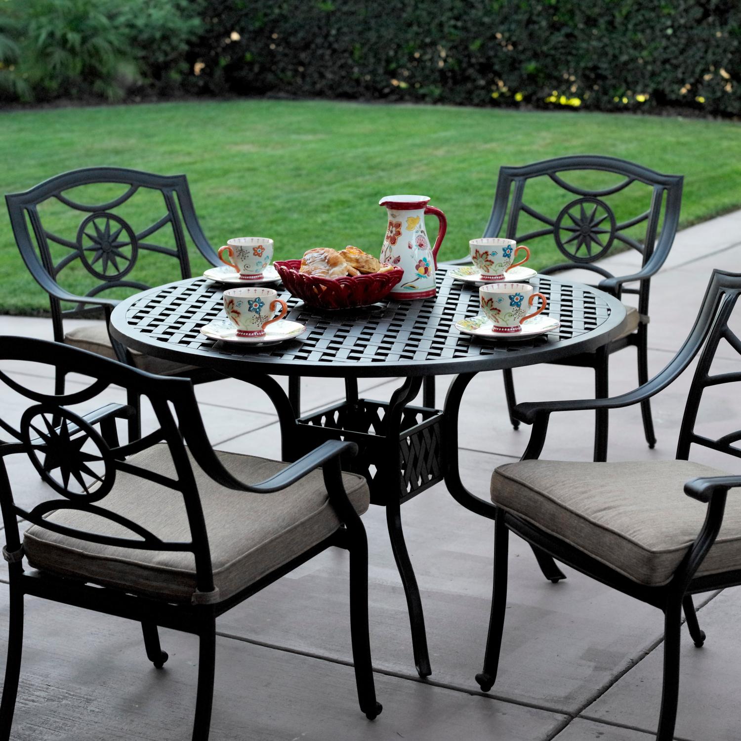 Patio dining sets for 10 | Hawk Haven