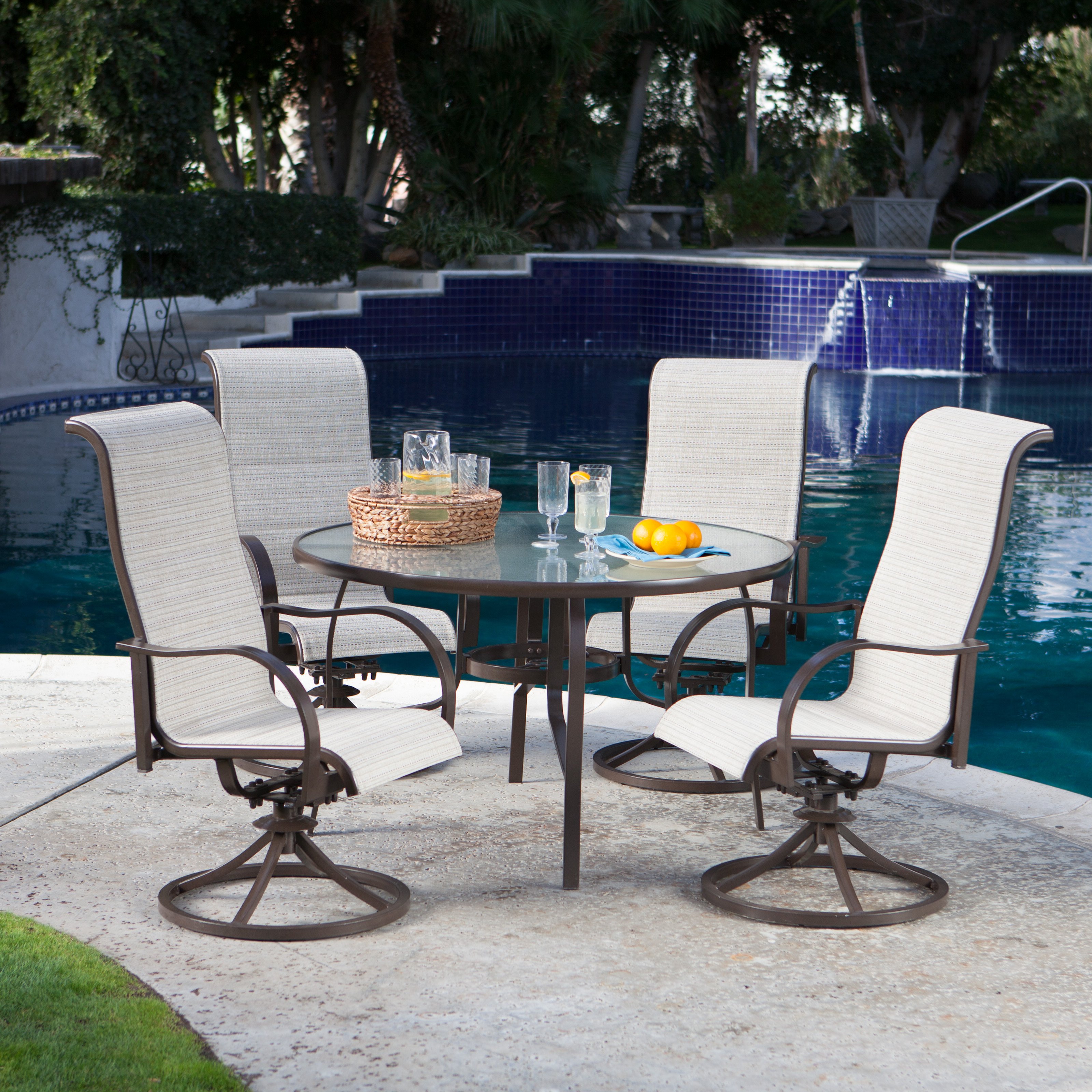 patio dining sets for 4 photo - 5