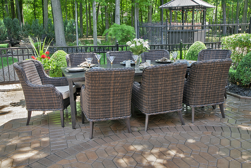 patio dining sets for 8 people photo - 6