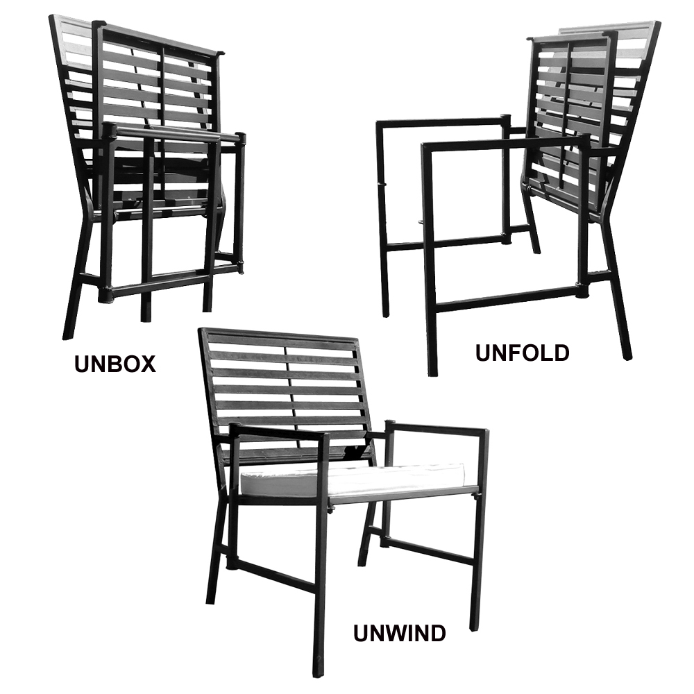 patio dining sets for small spaces photo - 4