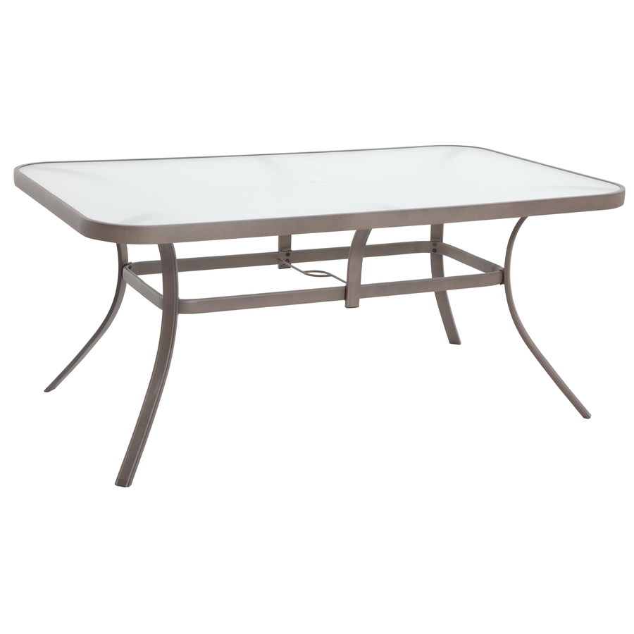patio dining table glass top photo - 6