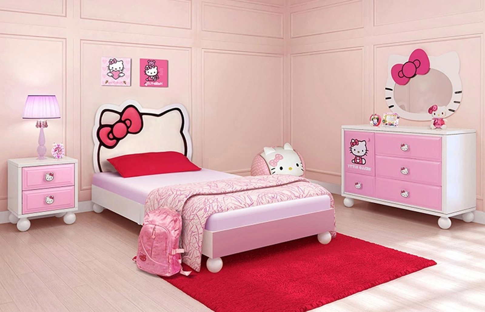 pink bedroom furniture for kids photo - 6