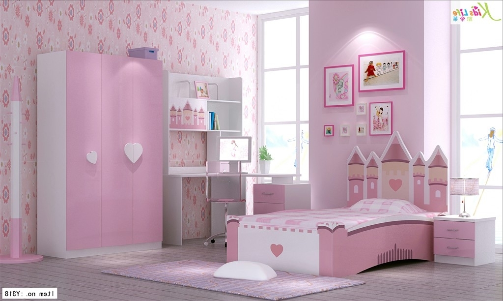 pink bedroom furniture for kids photo - 8