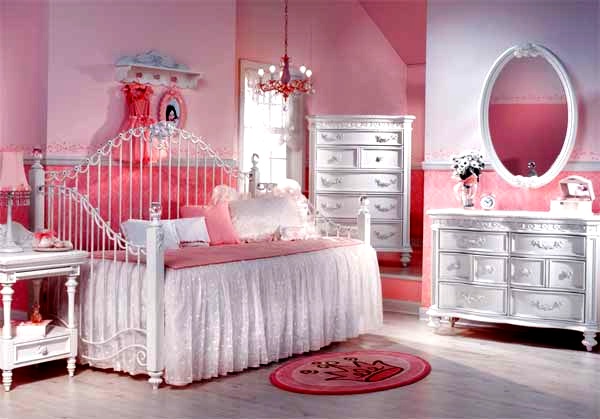pink bedroom furniture for kids photo - 9