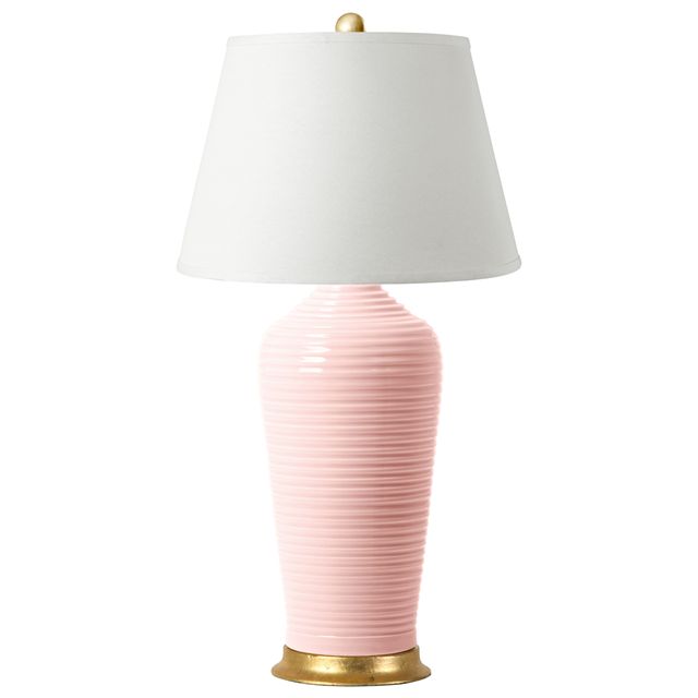 pink bedroom lamp photo - 10