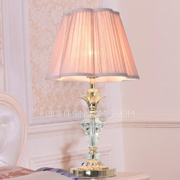 pink bedroom lamp photo - 3
