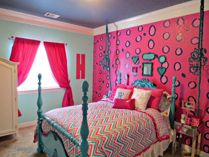 pink leopard print bedroom accessories photo - 3