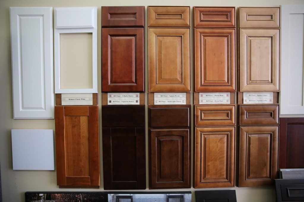 popular kitchen cabinet stain colors photo - 7