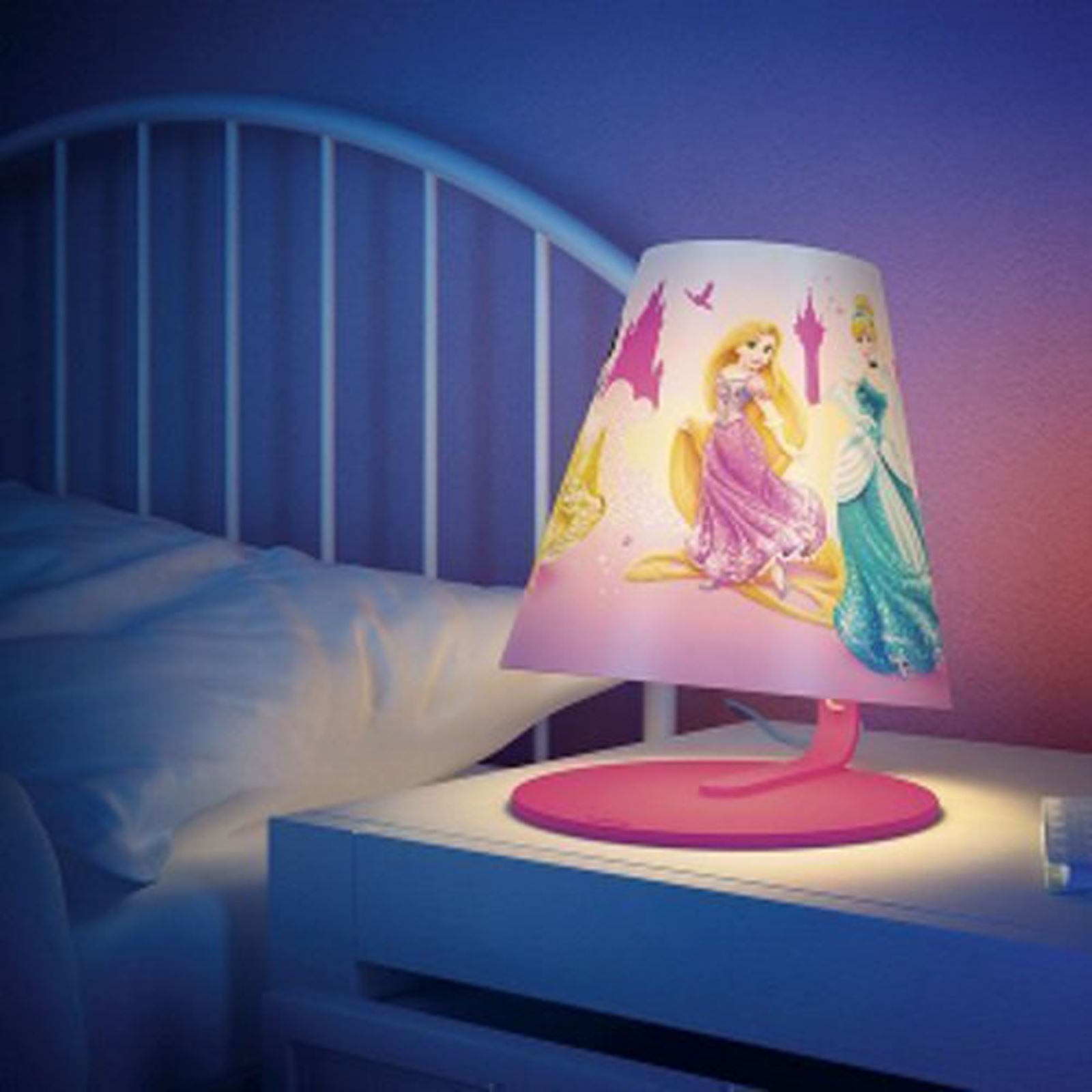 princess bedroom lamp photo - 10
