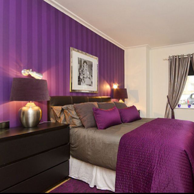 purple coloured rooms photo - 6