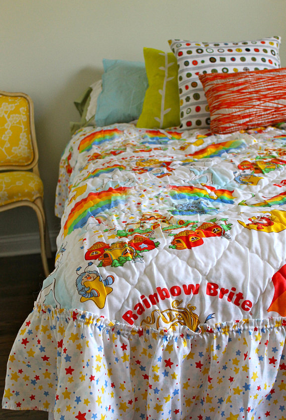 rainbow brite bedding photo - 1