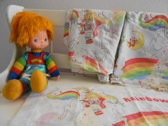 rainbow brite bedding photo - 10
