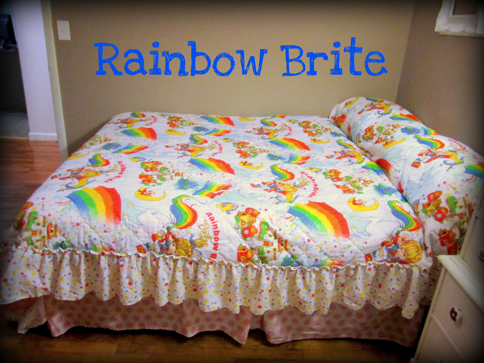 rainbow brite bedding photo - 2
