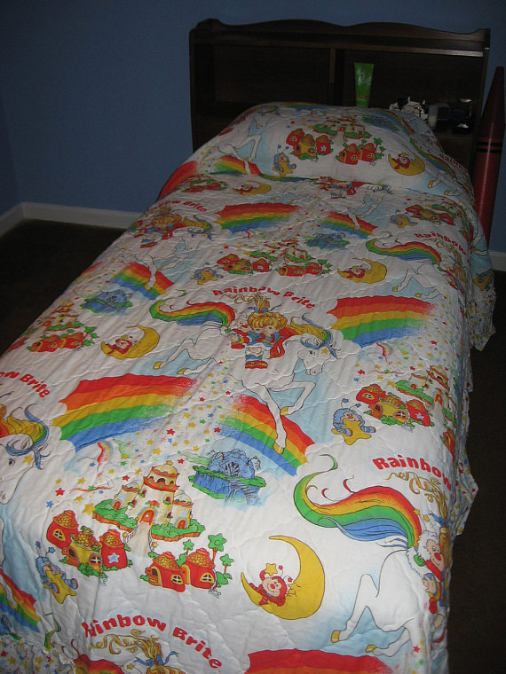 rainbow brite bedding photo - 6