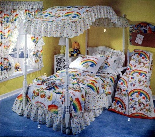 rainbow brite bedding set photo - 8