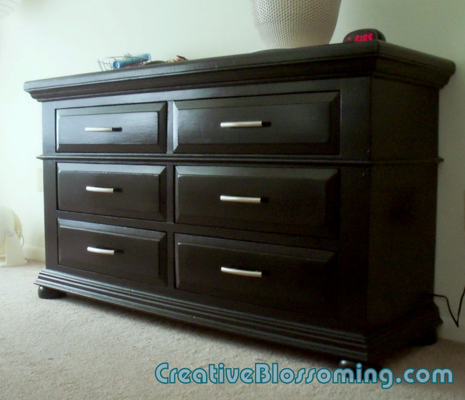 refinishing bedroom furniture black photo - 7