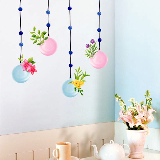 removable wall stickers flowers photo - 1