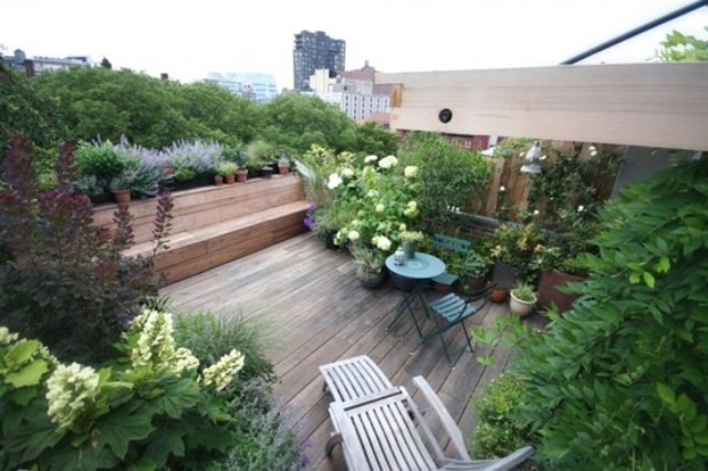 roof terrace garden design ideas photo - 4