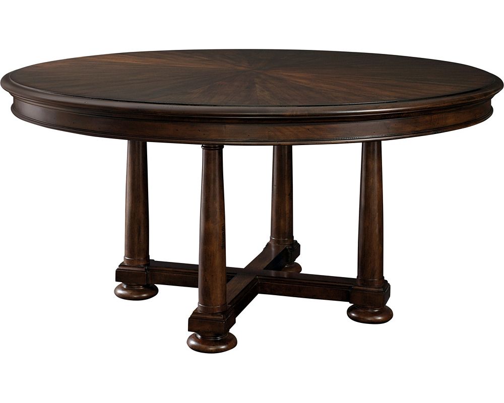 round dining table bench photo - 4