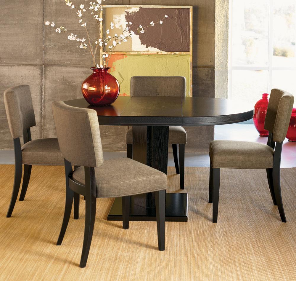 round dining tables and chairs photo - 5