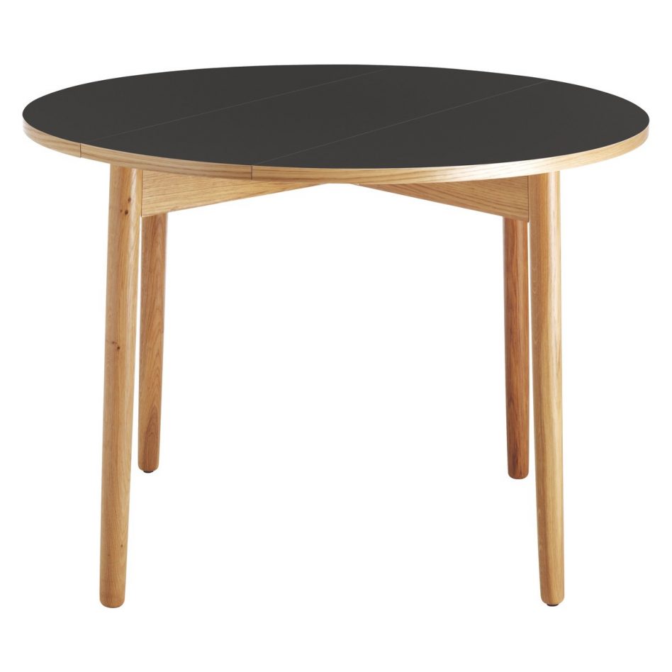 round dining tables black photo - 6