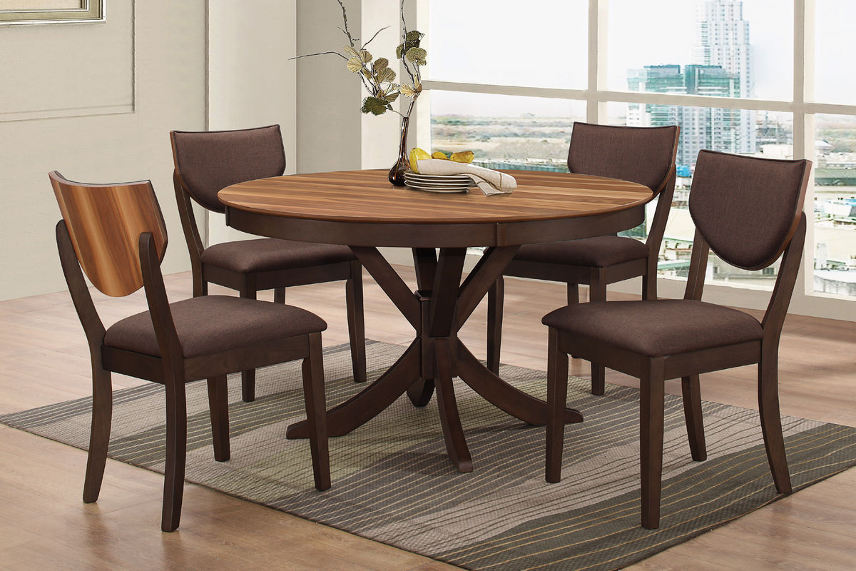 round dining tables for 4 photo - 6
