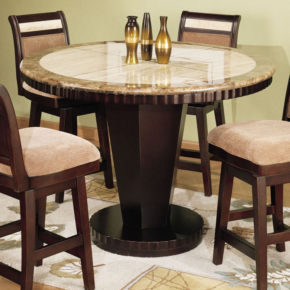 round dining tables for 4 photo - 8