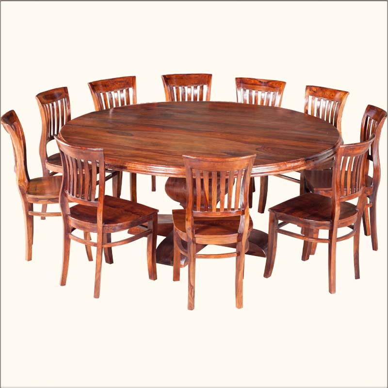 round dining tables for 8 photo - 5