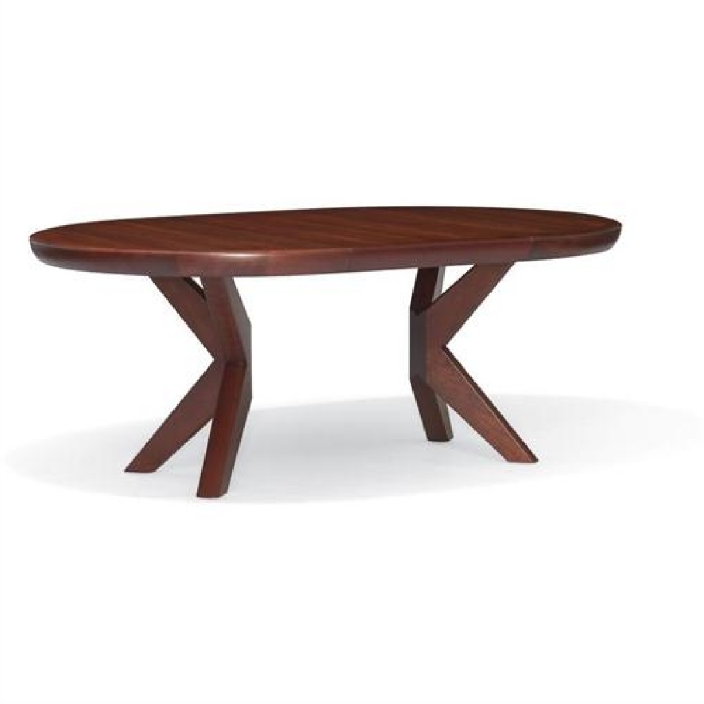 round dining tables with leaf photo - 7