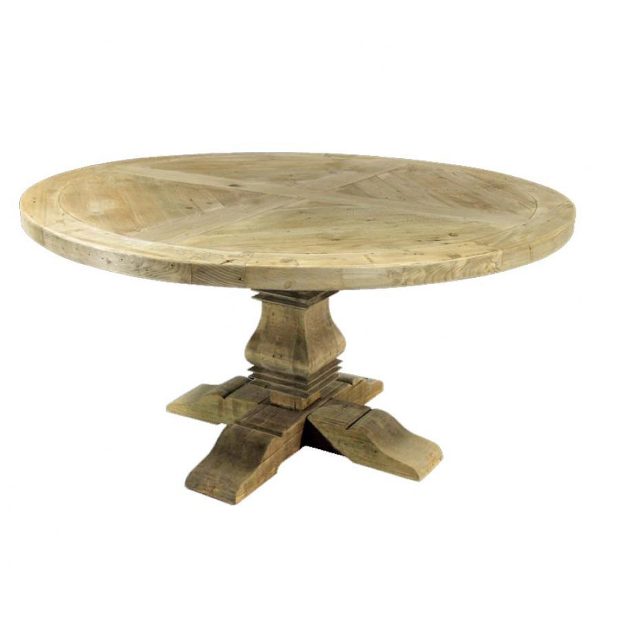round dining tables with leaf photo - 9