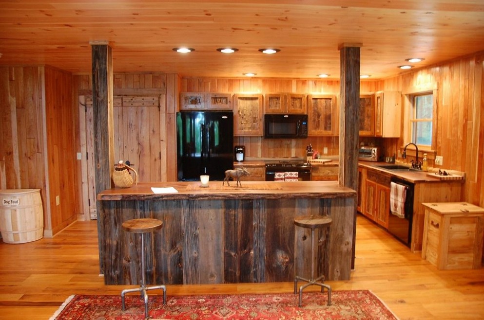 rustic country kitchen design ideas photo - 6