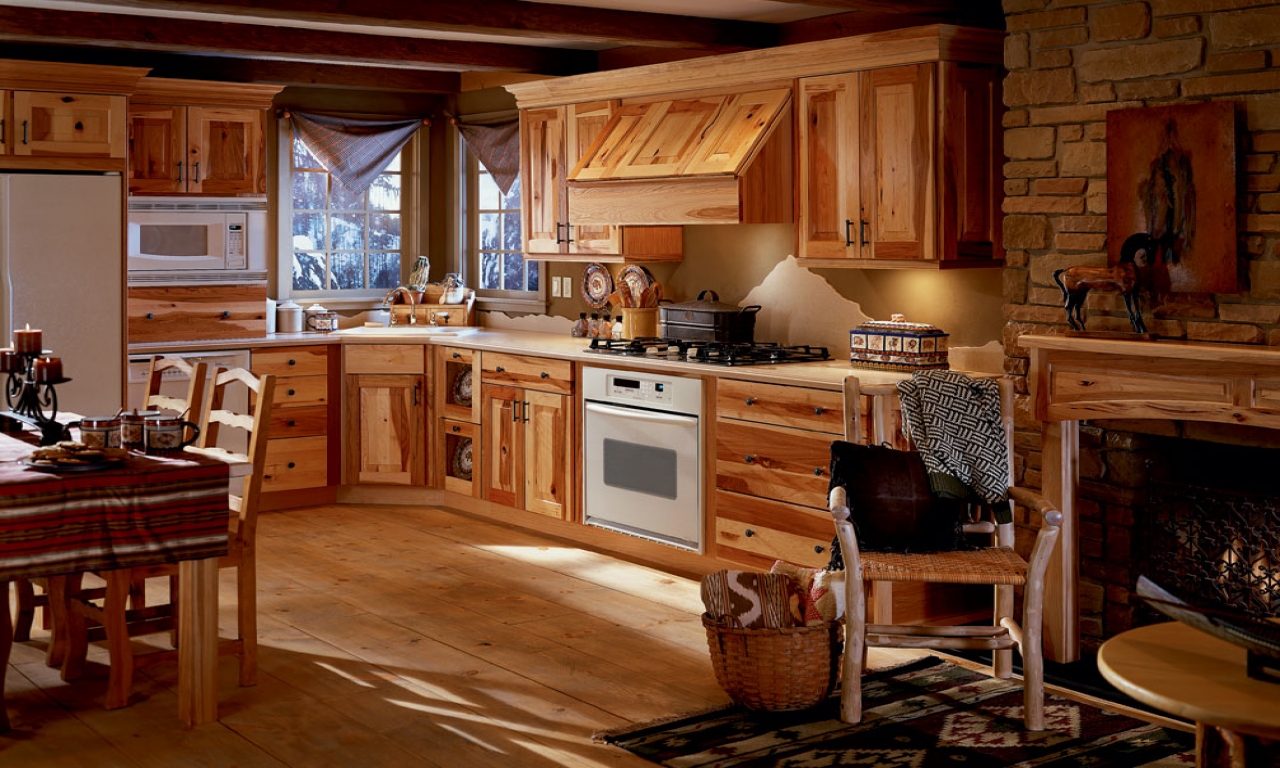 rustic country kitchen design ideas photo - 7