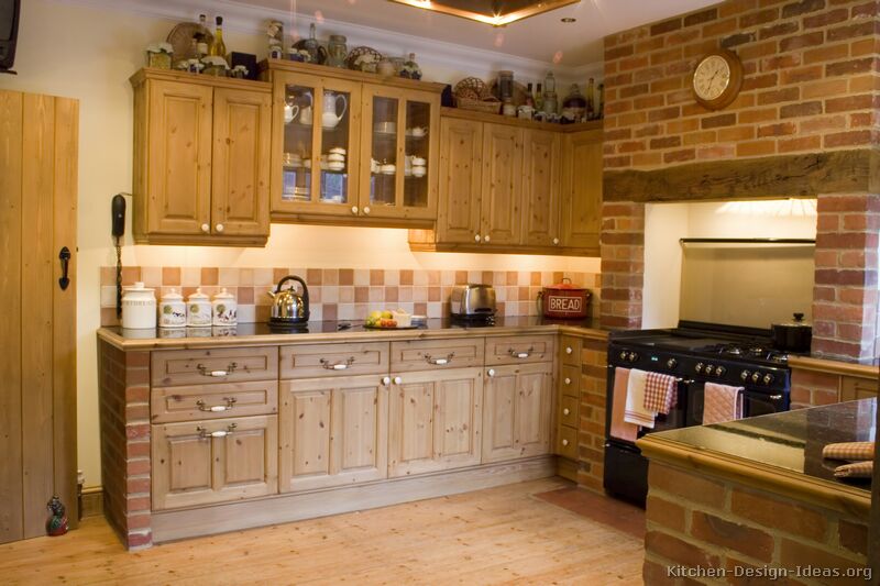 rustic country kitchen designs photo - 3