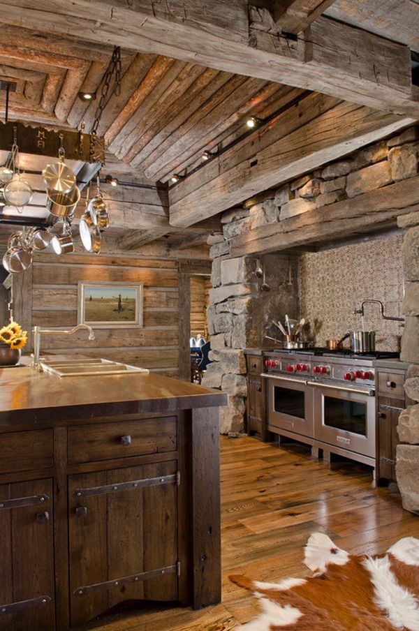 rustic country kitchen ideas photo - 7