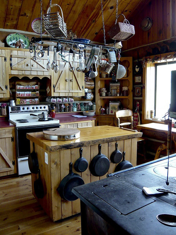 rustic country kitchen photos photo - 10