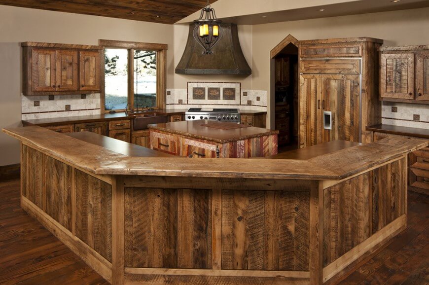 rustic country kitchen photos photo - 4