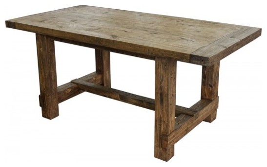 rustic country kitchen tables photo - 1