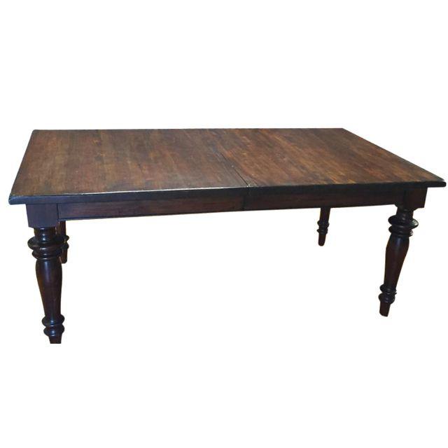 rustic dining table pottery barn photo - 2