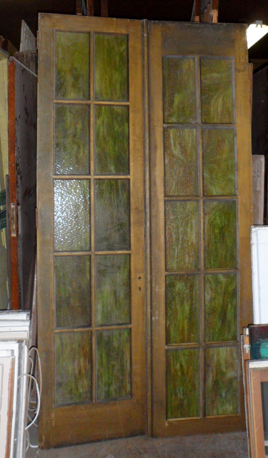rustic interior french doors photo - 9