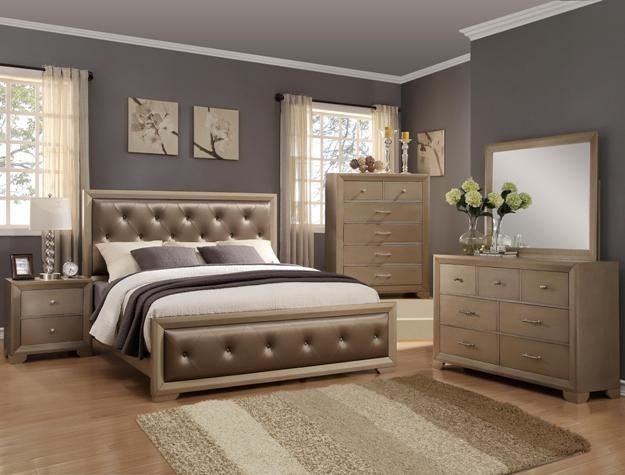 silver wood bedroom sets photo - 5
